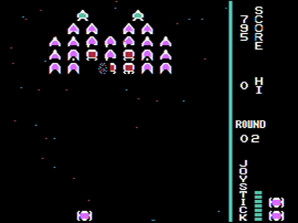 Gameplay of Cosmic Crusader for DOS